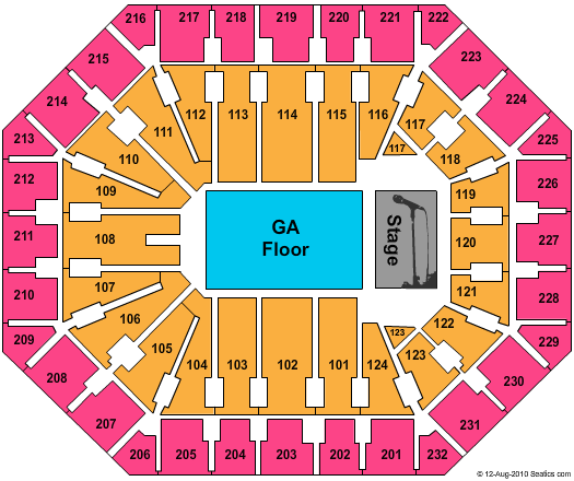 US Airways Center Seating Chart